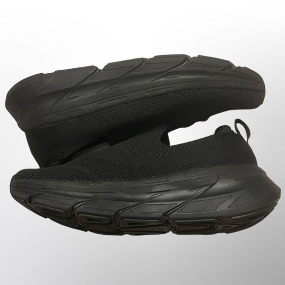 NWOB Black STQ Walking Shoes Memory Foam Insole Women’s Size 6.5 - Picture 7 of 8